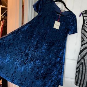Blue dress small for petite girls